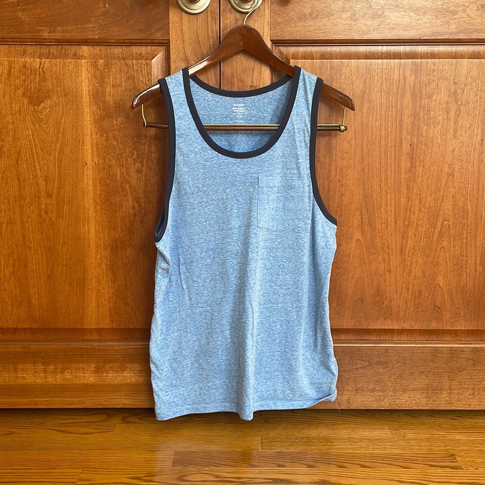Blue old navy tank top